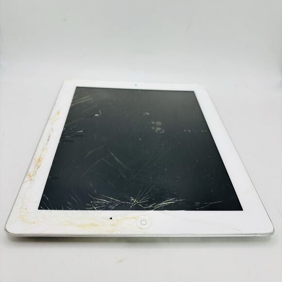 Used Apple iPad A1416 16GB - White - Damaged Screen. - Picture 13 of 15